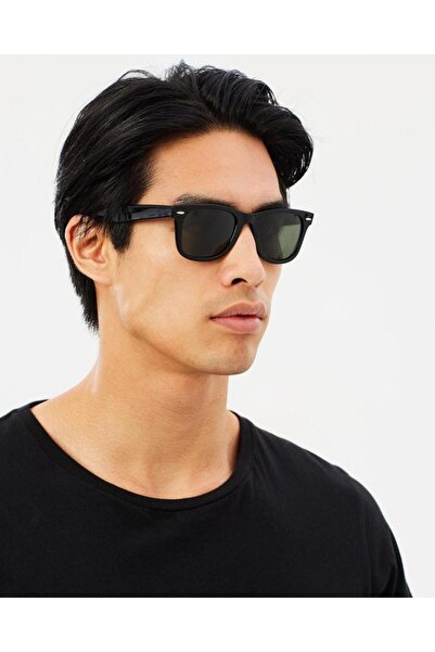 Luis Marin Wayfarer Black Polarized Men's Sunglasses Lm2020