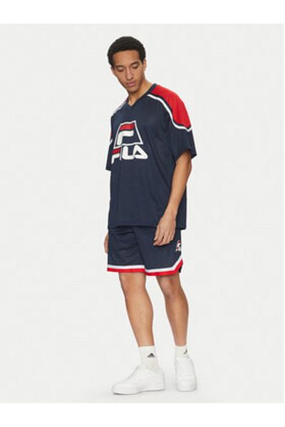 FILA Tricou bărbătesc FAM0915 bleumarin
