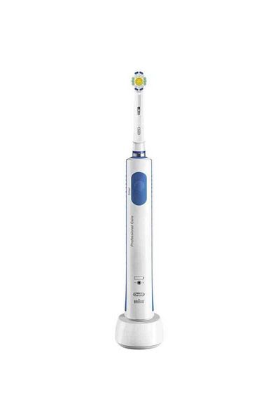 Oral-B Oral-B PRO 600 3D White Rechargeable Electric Toothbrush 3D Cleaning 1 Program 1 Head White A