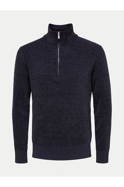 Selected Homme Pulover bărbătesc 16087985 Bleumarin
