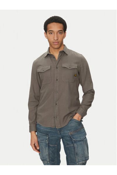 G-STAR RAW g star raw Mens Shirt D24963-D454 Gray