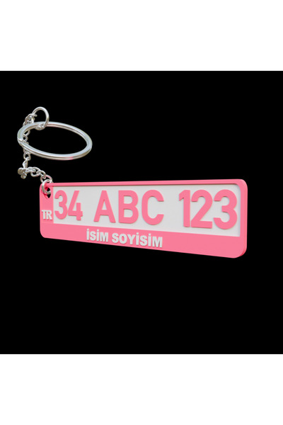 aksesuar folyo tasarım 3D Print Plate Keychain