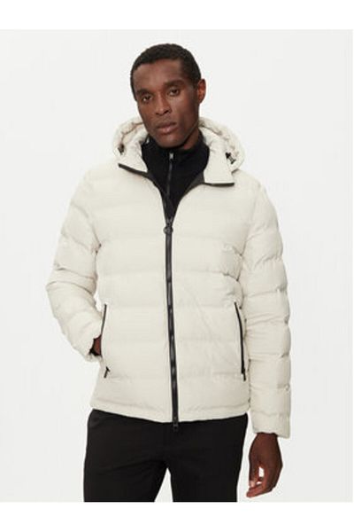 Geox Men's Winter Jacket M4629C-T3128 Beige