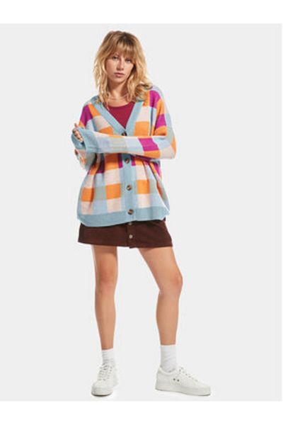 Roxy Cardigan pentru femei ERJSW03578 Albastru