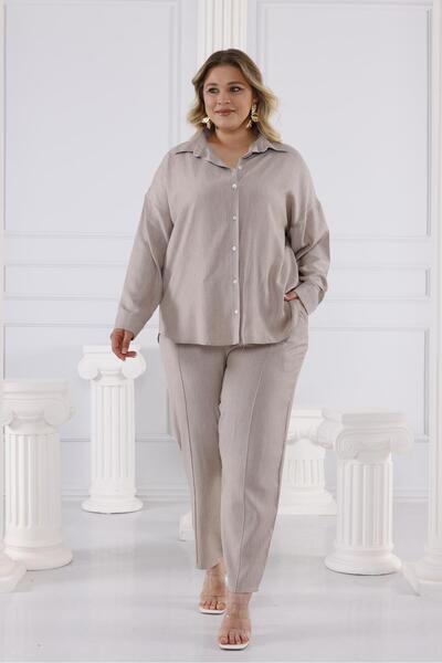 Siyezen Large Size Lyocell Fabric Suit