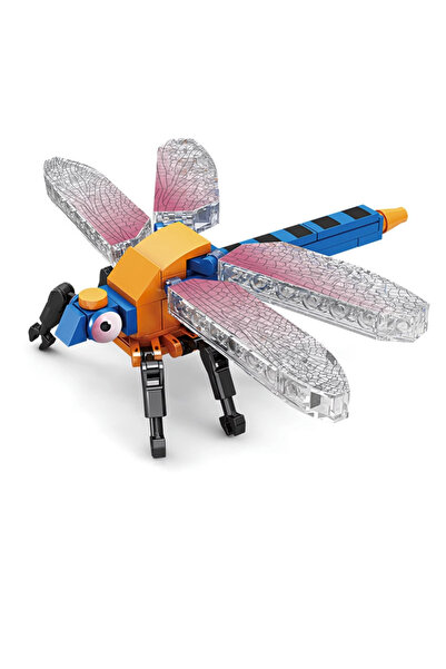 choice2 بدون صندوق، 80040-5 مكعبات بناء إبداعية، نموذج حشرة، نحلة، يعسوب، نمل...