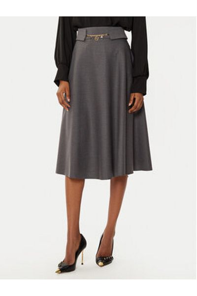 RINASCIMENTO Women's Midi Skirt CFC0121918003 Gray