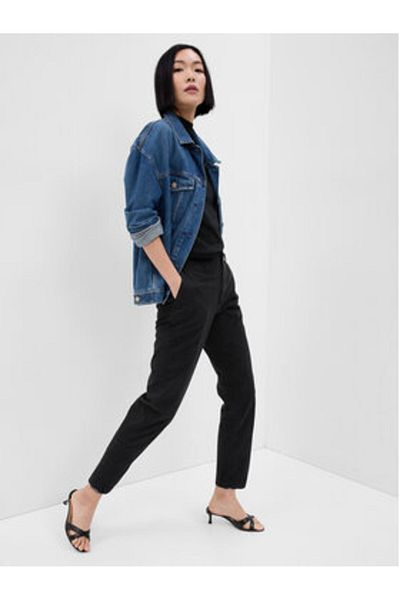 GAP Women's Fabric Trousers 541213 Black