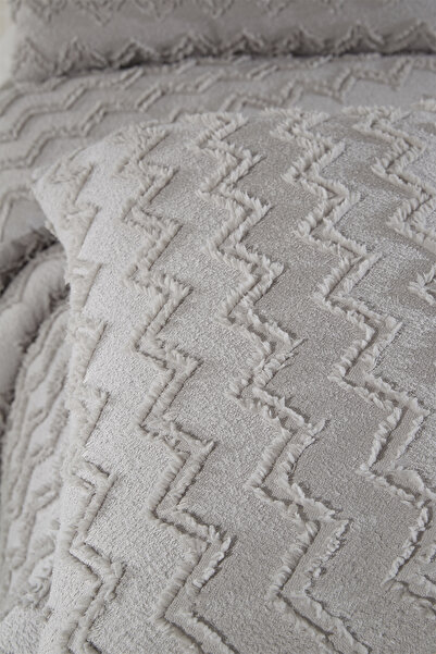 Çeyiz Diyarı Land of Dowry Lumpa 3 Piece Double Pike Set Gray