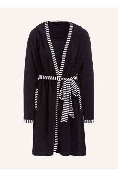 Vossen JUNO Kadın Bornoz Kapüşonlu, Paspali, Frotte