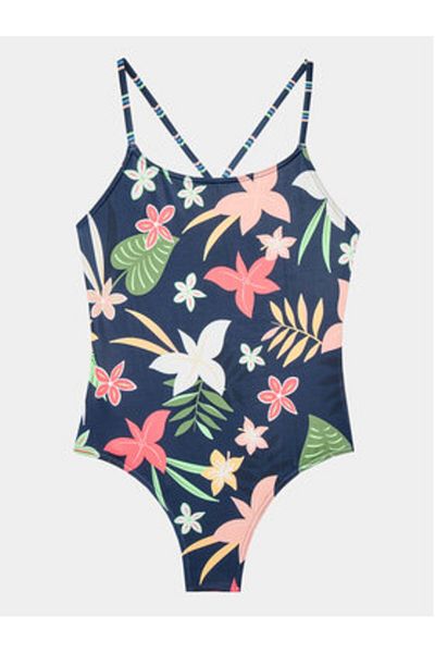 Roxy Costum de baie pentru fete ERGX103151 Bleumarin