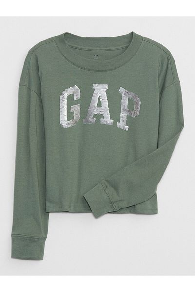 GAP Hanorac pentru fete 788206 Verde