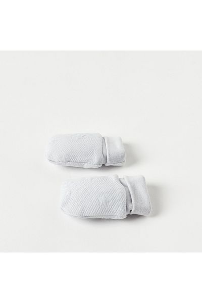giggles Star Embroidered Mittens