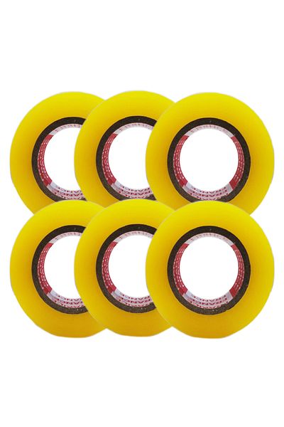 Ropet Set 6 role Banda adeziva tip scotch, 45 mm x 300 m, Transparent