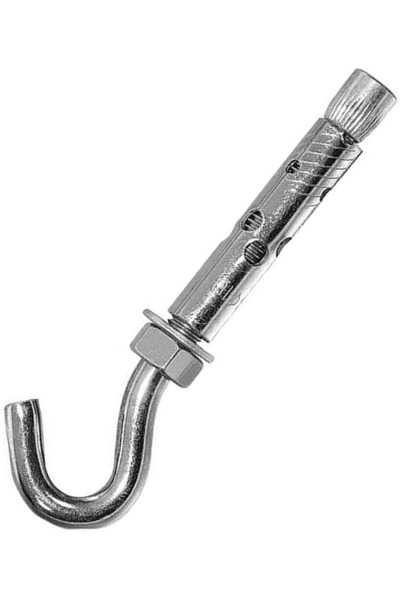 Yerli M6x90 AÇIK KANCALI ÇELİK DÜBEL ( ÇAP : 8 mm ) ( DUBEL ) ( 1 ADET FİYATI...