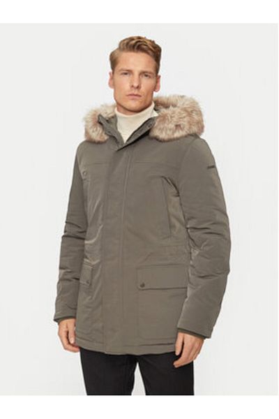 Geox geox Men's Parka M4628F-T3148 Green