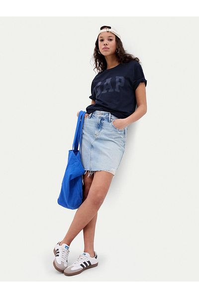 GAP Tricou bărbătesc 663921-03 bleumarin