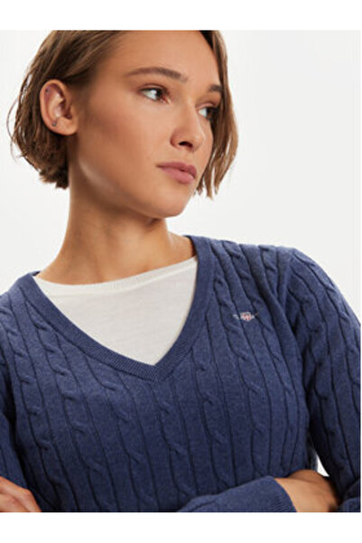 Gant Pulover de damă 4800101 Bleumarin