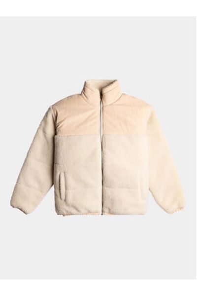 Roxy Women's Sheepskin Coat ERJJK03569 Beige