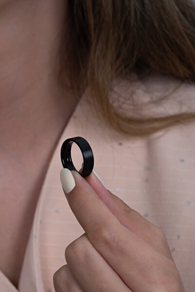 Takı Dükkanı 6mm matte plain model unisex women men steel wedding band ring cl29