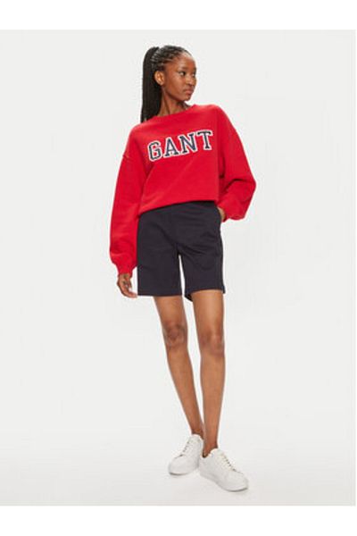 Gant Women's Fabric Shorts 4020078 Navy Blue
