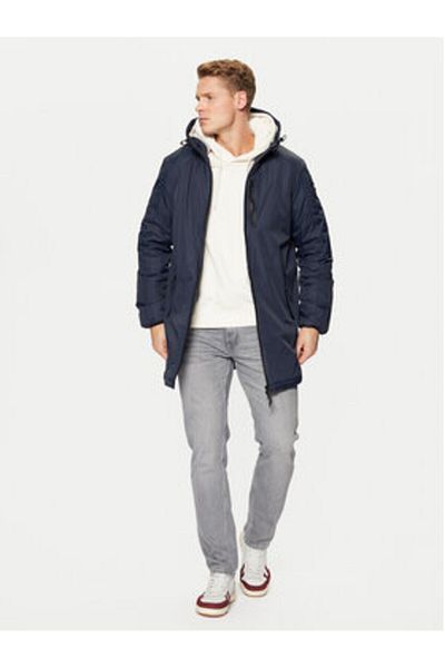 Schott NYC Parka pentru bărbați BLADEN2 bleumarin