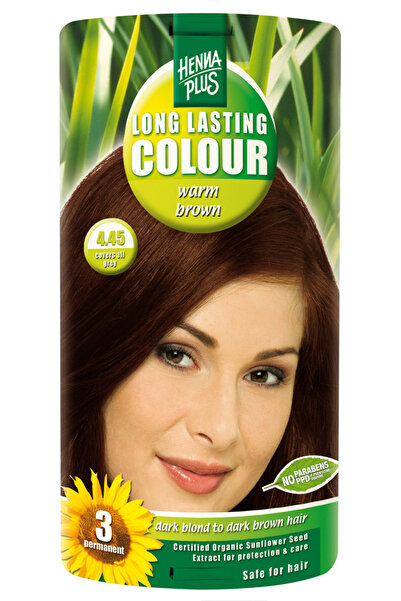 Hennaplus Vopsea de par permanenta Hennaplus fara parabeni Long Lasting Colou...