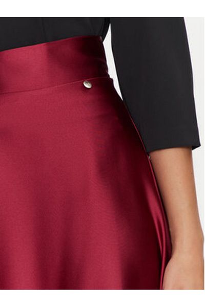 RINASCIMENTO Women's Maxi Skirt CFC0119875003 Burgundy