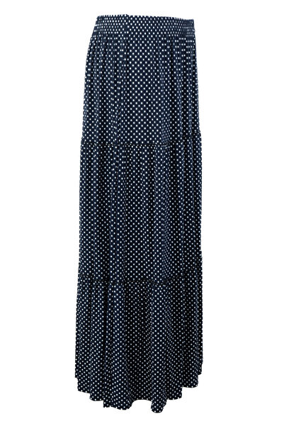 Oppland Жіноча спідниця з начісуванням з п'яти частин з віскозної тканини Весняна модель з еластичною талією Зручний крій