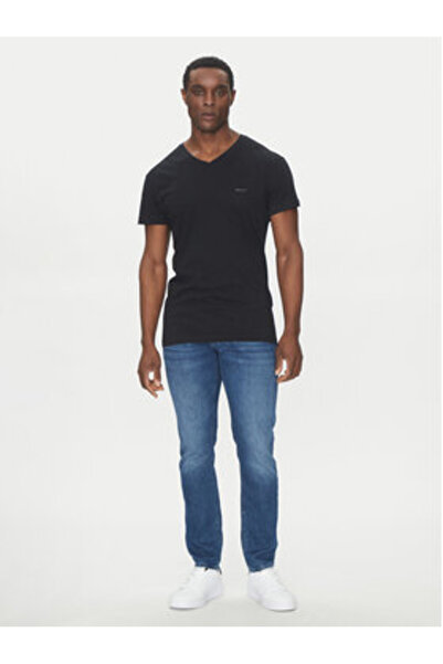 Gant Set de 2 tricouri bărbătești 900012018 Alb, Negru