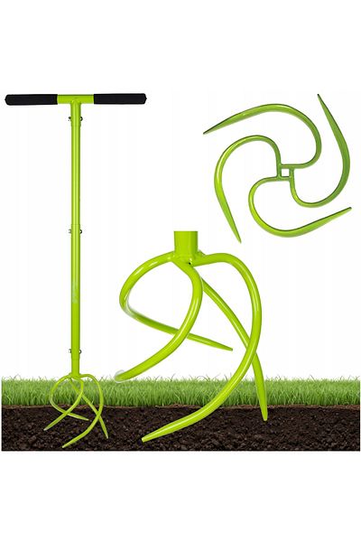 zola Cultivator manual, inaltime reglabila 90-100 cm, afanarea/aerarea soluluifier, PVC, 100 x 40 cm