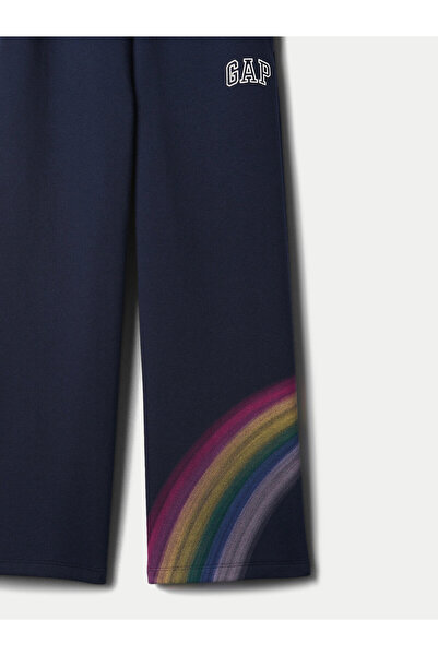 GAP Pantaloni de trening pentru fete 541968-01 bleumarin