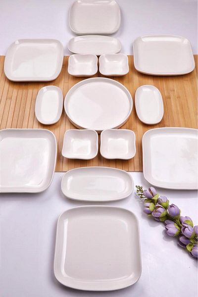 Atbyhome Field 13 Piece Ceramic Breakfast Set for 6 People – Breakfast Set Presentation Set