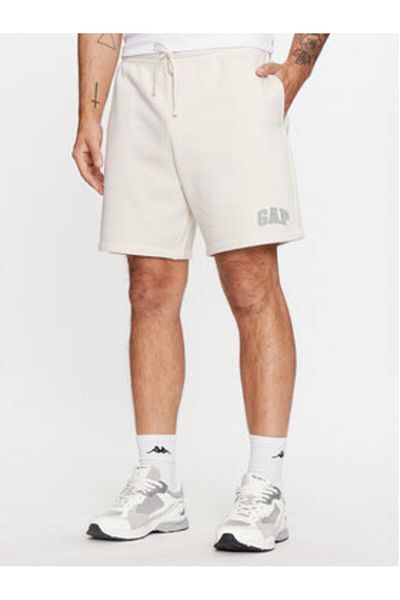 GAP Men's Sports Shorts 602248-05 Ecru