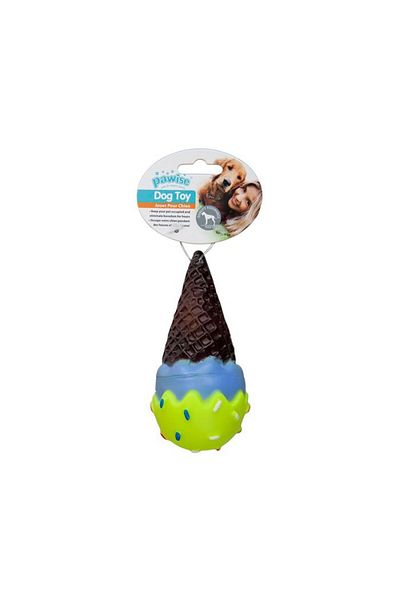 Pawise Pawise Vinyl Sprinkle Ice Cream Dog Toy