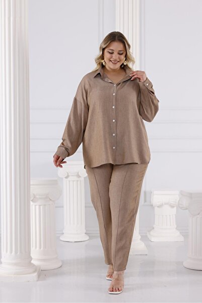 Siyezen Large Size Lyocell Fabric Suit