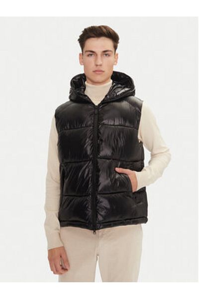 SAVE THE DUCK Men's Vest D80296M-LUCK19 Black