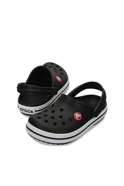 Crocs Papuci negri pentru copii Crocband Clog
