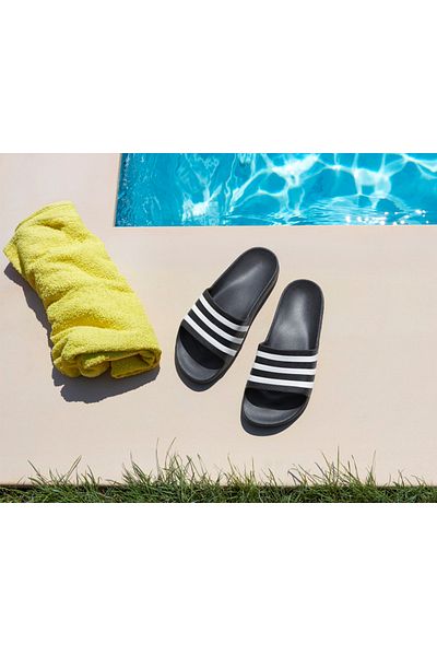 adidas Унисекс сандали Adilette Aqua, черни
