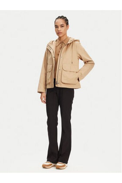 Geox Women's Raincoat W5522D-T3216 Beige