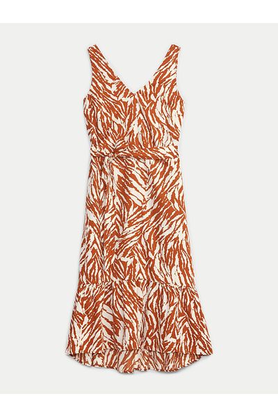 GAP Women's Summer Dress 856730-01 Brown