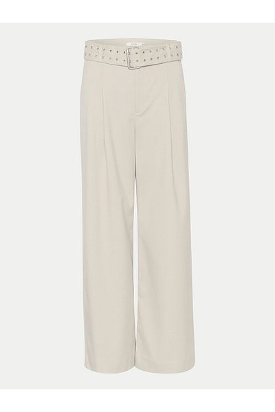 Gestuz Pantaloni din material textil pentru femei 10908856 Bej