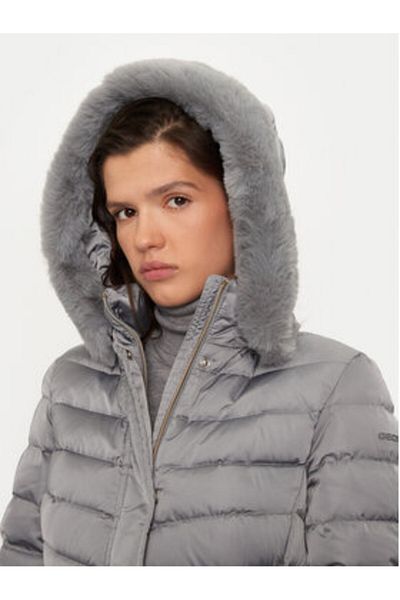 Geox Women's Down Jacket W4626H-T3122 Gray