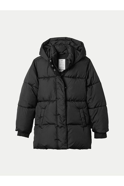 GAP Girl Winter Jacket 523912-00 Black