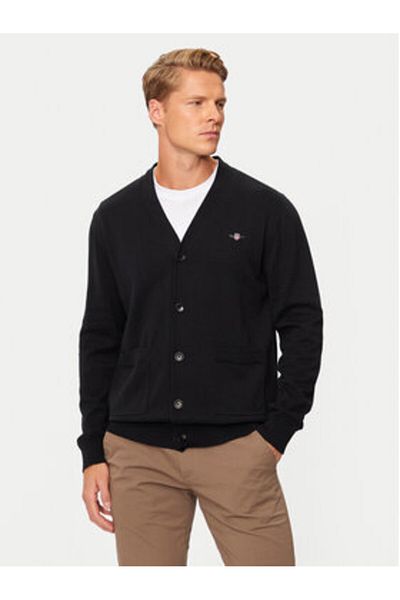 Gant Mens Cardigan 8030556 Black