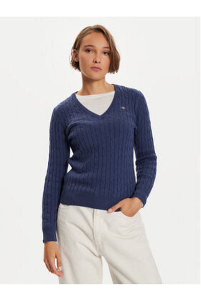 Gant Women's Sweater 4800101 Navy Blue