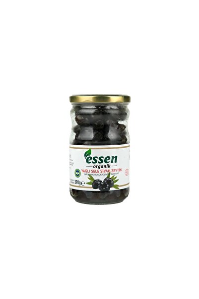 Essen Organik Yağlı Sele Siyah Zeytin