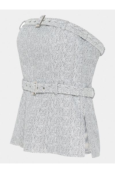 Gestuz Women's Top 10908647 Gray