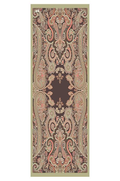 Qef Summer Shawl - Jade Brown Deluxe