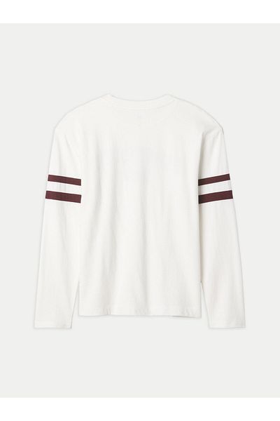 GAP Bluză pentru băieți 490175-01 Alb